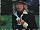 ROD STEWART - A NIGHT ON THE TOWN PERSONALLY SIGNED RECORD ALBUM