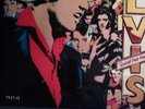 Elvis Presley Special Pink Colored Vinyl Press Double LP Album 40 Greatest Hits