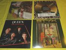 (4) Record Album LP lot-Rock- Queen,Styx,Roxy Music,Gary Wright