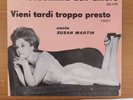 45 Giri - SOLO COPERTINA - SUSAN MARTIN - La vendemmia dell'amore - ALFA ITA