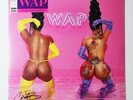 IN HAND Cardi B  WAP SIGNED PURPLE Vinyl Limited Edition Sealed 12