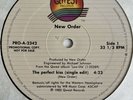 NEW ORDER -Perfect Kiss- Rare US Promo 12” Featuring ‘Live Video’ Version /Vinyl