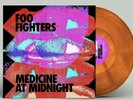 *** Foo Fighters Medicine At Midnight Limited Edition Orange Vinyl EXCLUSIVE ***