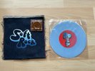 Lemon Jelly - Soft Rock V Rare 7” In Denim Sleeve Blue Vinyl with condom