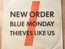 New Order Blue Monday & Thieves Like Us 7” Vinyl Single Record 1985 Poland Rare