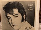 Elvis Presley Rock My Soul Blue Vinyl Vintage LP Record With Poster