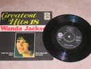 WANDA JACKSON - GREATEST HITS 18 - RARE SWEDISH EP ON CAPITOL LABEL
