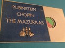 Rubinstein Chopin The Mazurkas  RCA Test Press LP