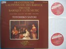 Philips French Baroque Lute Music Toyohiko Satoh 2lp NM Sample Copy