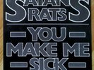 SATANS RATS 7” You Make Me Sick 1978 FIRST UK PRESSING punk classic DJM RECORDS