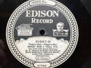 MIKE SPECIALE & HIS ORCH - ‘WHAT DID I TELL YA ' EDISON DIAMOND DISC, HOT SOLOS
