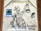 Metallica And Justice For All New Exclusive Green Colored Vinyl 2 LP Record