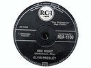 ELVIS PRESLEY - One Night / I Got Stung 78 rpm disc (A+)