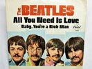 The Beatles ?– All You Need Is Love - Capitol 5964 - 45 rpm VG+ & VG+/Ex Cond.
