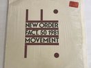 1981 NEW ORDER Movement Fact. 50 1981 Vinyl LP FACTORY FCL NR. 50 VG+