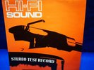 @HFS69 *HI-FI SOUND STEREO TEST RECORD* w INSERT* NM
