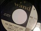 SHIRLEY and JESSIE You Can't Fight Love / Ivory Tower 45 rpm Record Wand WND1116