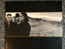 U2 The Joshua Tree LP Vinyl Poster Insert Record Club Edition Gold Foil Stamp