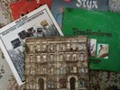 5 LP LOT-LED ZEPPELIN,ELECTRIC LIGHT ORCHESTRA,BLOOD ROCK,STYX,ZZ TOP-ORIG & GC