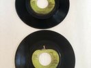 2 THE BEATLES APPLE 45 RECORDS - HEY JUDE/REVOLUTION SOMETHING/COME TOGETHER