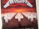 Metallica-Master of Puppets-UK 2xLP gatefold 45rpm M- + poster V rare 1ST PRESS