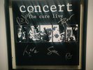 The Cure LIVE SIGNED w/HALL OF FAME 2019 COA Framed with Pass and press kit