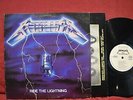 PROMO Metallica 'Ride The Lightning' LP WLP