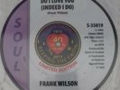 Frank Wilson - do I love you. New 7