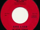 rare GARAGE Rockin' Ramrods She Lied MA private pressing Bon-Bon 45 vg 1964