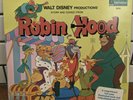 Walt Disney Story and Songs From Robin Hood 1973 Original LP Vinyl Album 3810