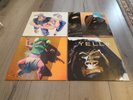 4 LP´s YELLO SOLID PLEASURE STELLA FLAG YOU GOTTA SAY YES ELECTRO IN MINT TOP