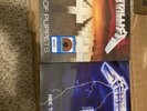 METALLICA MASTER OF PUPPETS- BRICK COLORED VINYL LP & RIDE THE LIGHTING-LP-BLUE