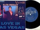 ELVIS PRESLEY   ORIGINAL  JAPAN EP LOVE IN L.VEGAS  IN NEW GLOSSY COVER COVER