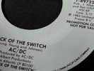 AC/DC, Flick of the Switch, RARE 1983 Atlantic 7