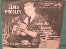 Elvis Presley RCA 47-6643 Love Me Tender 45 W/ Pink Sleeve Original 1956