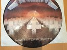 METALLICA Master of Puppets Vinyl Picture Disc, original 1980s
