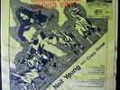 NEIL YOUNG rare live '69 east coast shows BLUE VINYL Wizardo/Mushroom lp TMOQ