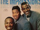 The IMPRESSIONS 33 rpm jukebox record. ON ABC PARAMOUNT. VG+