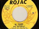 BIG MAYBELLE 96 tears / that's life U.S. ROJAC 45rpm_ORIGINAL 1966 killer RA-112