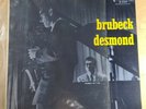 EX Dave Brubeck Quartet Brubeck Desmond Fantasy 3-229 RED VINYL  LP 1957