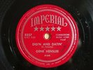 GENE HENSLEE bluegrass 78 DIG'N & DATIN' /A GIRL NAMED HEART BRAKE IMPERIAL 8227