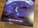Metallica Ride The Lightning RARE metal  Megaforce Original 1984 LP VINYL ALBUM