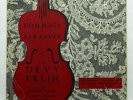 DEVY ERLIH autographed on label HOMMAGE A SARASATE, DUCRETET-THOMSON 10
