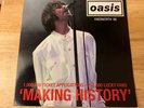 OASIS - RARE DOUBLE VINYL LP MAKING HISTORY KNEBWORTH 1996