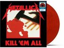 Metallica Kill’Em All LP. Walmart Exclusive Red Colored Vinyl  Limited Edition