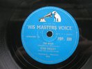 ELVIS PRESLEY 78 RPM TOO MUCH / PLAYIN' FOR KEEPS 1957 UK HMV POP. 330