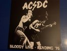 AC/DC - RARE VINYL LP BLOODY LIVE READING 76