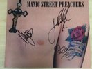 SIGNED-MANIC STREET PREACHERS-LP X 2-GENERATION TERRORISTS-2012-SLIGHT CRUSH-EXM