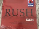 RUSH ICON - WALMART EXCLUSIVE RUBY TRANSLUCENT VINYL LP (SEALED)
