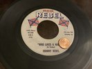 Johnny Rebel 45 record Who likes a .. Reb Rebel Rare .. hatin me